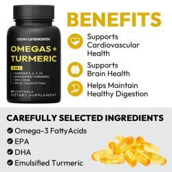 Добавка омега 3 6 9 с куркумином для мозга и суставов (арт. 26-1002212)