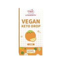 Капли для взрослых веганские с кето-диетой и лаймом (арт. 26-1002249)