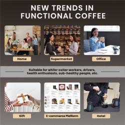 Кофе растворимый с чагой и львиной гривой для ясности (арт. 26-1002288)