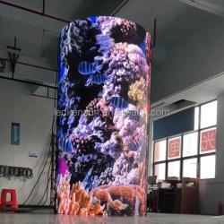 Дисплей LED гибкий изогнутый для рекламы (арт. 26-2002101)