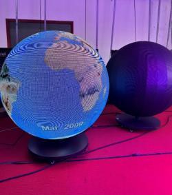 Дисплей-сфера LED 1м 360° для рекламы (арт. 26-2002177)