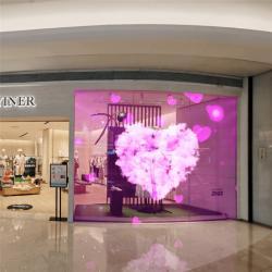 Дисплей LED стеклянный прозрачный 1мx1м для помещений (арт. 26-2002194)