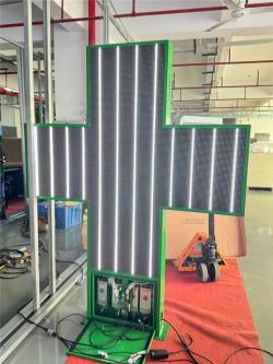 Экран LED двусторонний P8 1536x1536 мм для улицы (арт. 26-2002206)