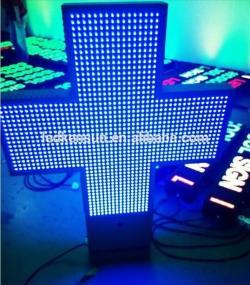 Дисплей светодиодный зеленый двусторонний водонепроницаемый для улицы (арт. 26-2002213)