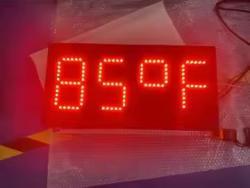 Дисплей светодиодный красный 6 дюймов 500x250 мм (арт. 26-2002243)