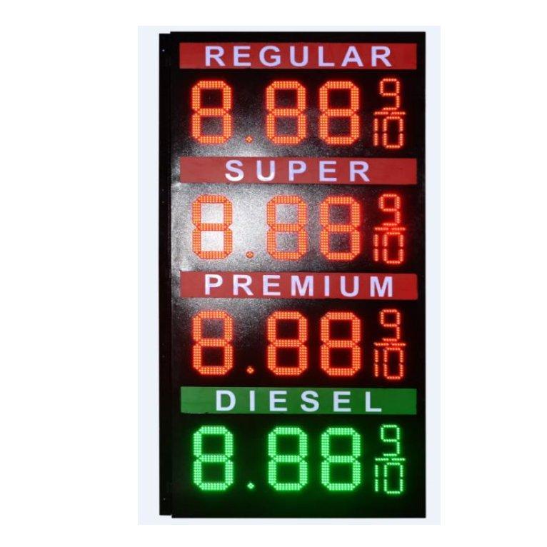 Светодиодная вывеска RF control водонепроницаемая двусторонняя для улицы (арт. 26-2002247)