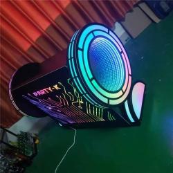 Дисплей DJ booth LED круглый для ночного бара (арт. 26-2002276)