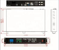 Контроллер дисплея LED vdwall LVP300 1920*1080 (арт. 26-2002332)