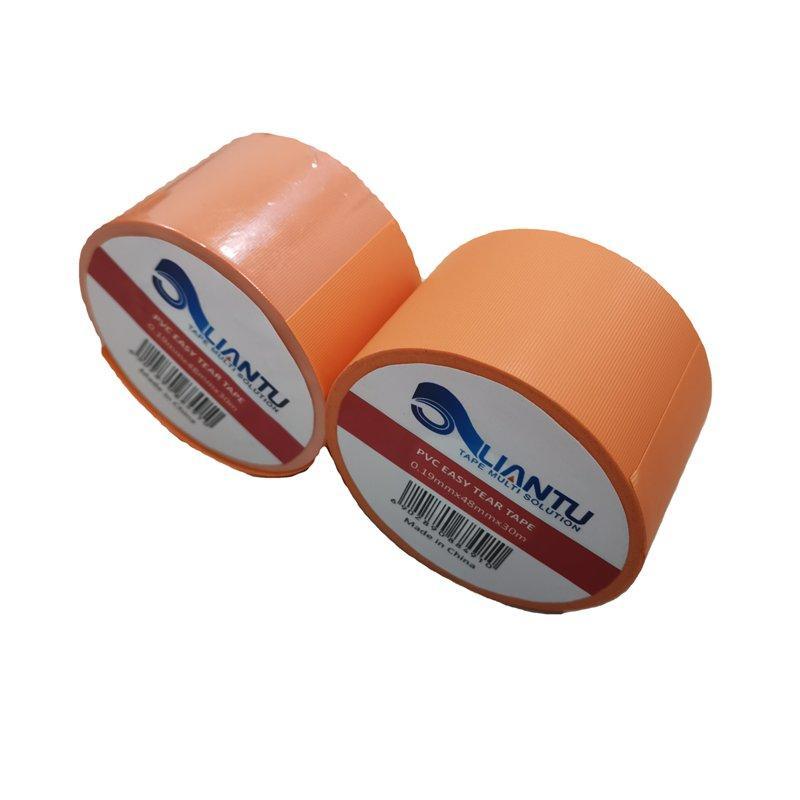 Лента маскировочная ПВХ 50мм оранжевая термостойкая (арт. 26-1902046)