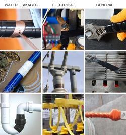 Лента силиконовая самослипающаяся 20кВ двусторонняя для маскировки (арт. 26-1902169)