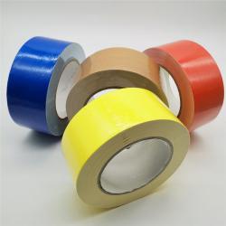 Лента клейкая виниловая матовая черная/белая/серебристая 50мx50мм (арт. 26-1902245)