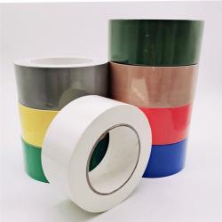 Лента клейкая виниловая матовая черная/белая/серебристая 50мx50мм (арт. 26-1902245)