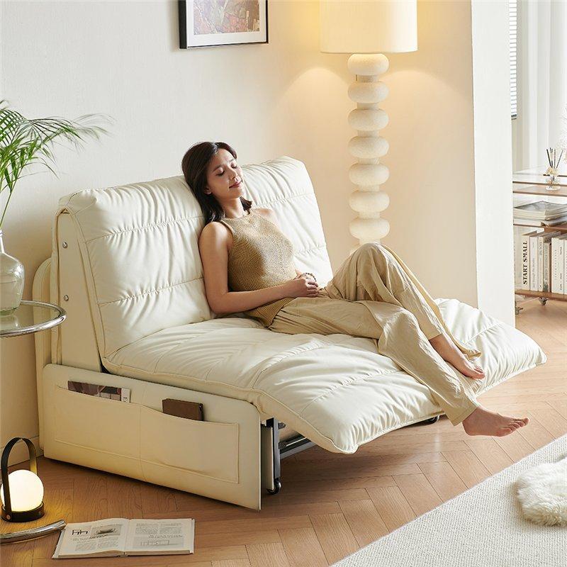 Диван-кровать из кожи с электроприводом для школ и отелей (арт. 26-2102028)