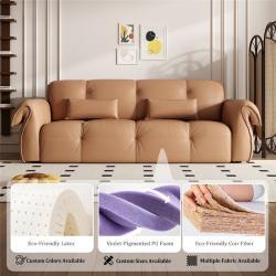 Диван-кровать электрический кожаный l-образный для отдыха (арт. 26-2102029)