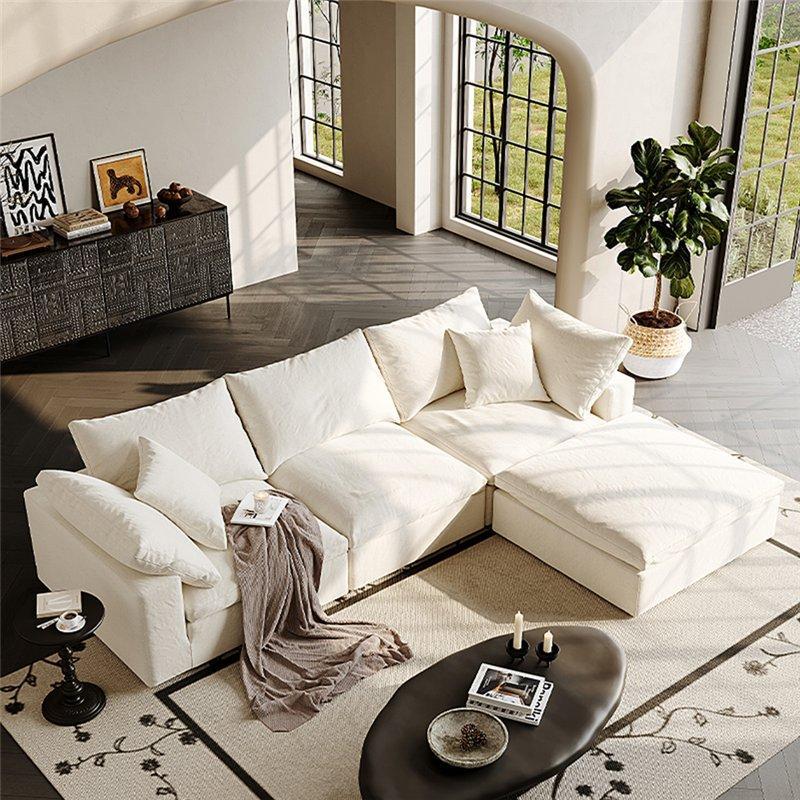 Диван-кровать с откидной спинкой 45D из плотной пены для малых пространств (арт. 26-2102061)