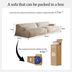 Диван из плотного поролона для небольших помещений (арт. 26-2102064)