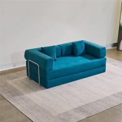 Диван модульный тканевый с высокоплотным наполнителем для виллы (арт. 26-2102072)