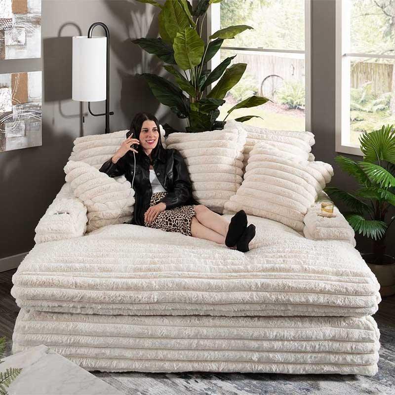 Диван компрессионный тканевый для гостиной (арт. 26-2102079)