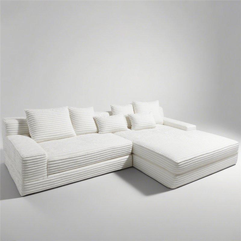 Диван угловой модульный тканевый для гостиной (арт. 26-2102080)