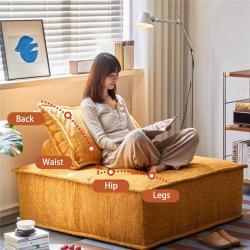 Диван модульный тканевый сжатый для гостиной (арт. 26-2102081)