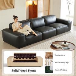 Диван модульный кожаный для гостиной (арт. 26-2102108)