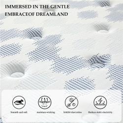 Матрас с пружинами hybrid queen size для спальни (арт. 26-2102113)