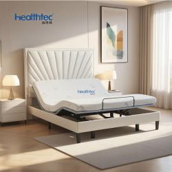 Кровать с кожаным хранилищем king-size для дома (арт. 26-1702007)