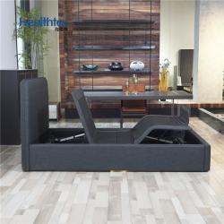 Кровать с электроприводом queen size черная для дома (арт. 26-1702041)