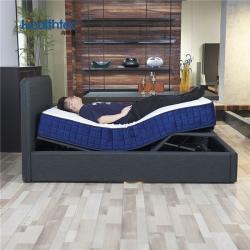 Кровать с электроприводом queen size черная для дома (арт. 26-1702041)