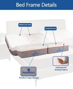 Кровать с электроприводом queen-size с матрасом из пены памяти (арт. 26-1702078)