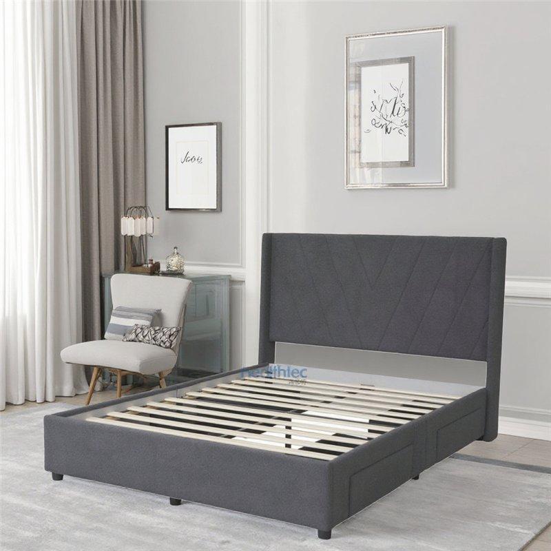 Кровать двуспальная king queen размер для спальни (арт. 26-1702087)