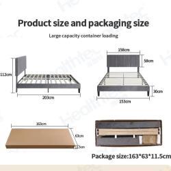 Кровать двуспальная king и queen размер для отеля (арт. 26-1702092)