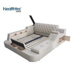 Кровать кожаная king-size с музыкой для отелей (арт. 26-1702094)