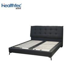 Кровать кожаная двуспальная king size для спальни (арт. 26-1702100)