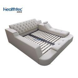 Кровать кожаная с массажем и сейфом для отдыха (арт. 26-1702139)