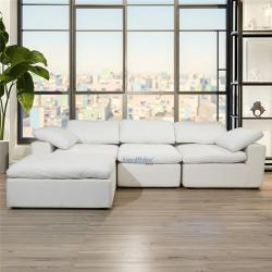 Диван угловой тканевый вакуумный для гостиной (арт. 26-1702155)