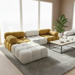 Диван угловой l-образный из компрессионной ткани для гостиной (арт. 26-1702156)