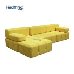 Диван угловой модульный тканевый для дома и отеля (арт. 26-1702229)