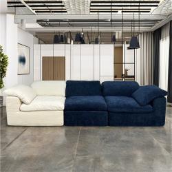 Диван модульный тканевый бежевый для гостиной (арт. 26-1702240)