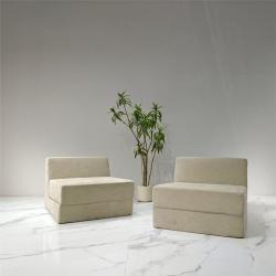 Диван раскладной уличный в деревенском стиле для сада (арт. 26-1702242)