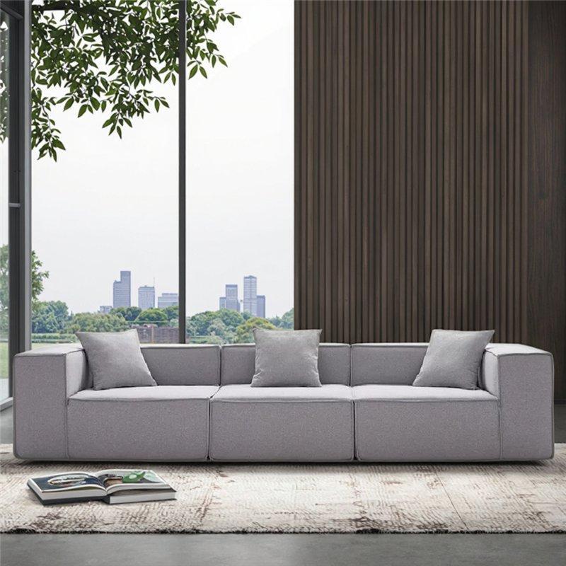 Диван тканевый компрессионный для гостиной u-образный (арт. 26-1702249)