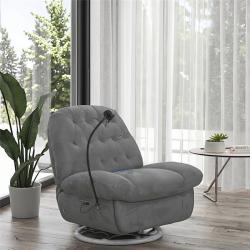 Кресло-реклайнер с электроприводом и поворотом на 270 градусов для отдыха (арт. 26-1702273)