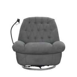 Кресло-реклайнер из искусственной кожи с функцией качания (арт. 26-1702275)