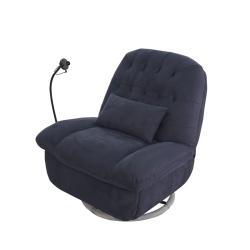 Кресло-реклайнер эргономичное большое с поворотом 270° для дома (арт. 26-1702276)