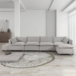 Диван низкий с подлокотниками для гостиной (арт. 26-1702289)