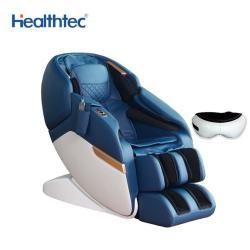 Кресло-реклайнер кожаное с беспроводной музыкой и массажем (арт. 26-1702305)