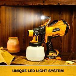 Краскопульт DEKO электрический HVLP 4000PSI 1200мл для рукоделия (арт. 26-2402001)