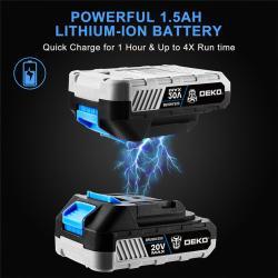 Deko гайковерт бесщеточный 20V LED для сборки (арт. 26-2402013)