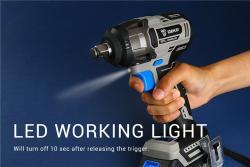 Deko гайковерт аккумуляторный бесщеточный 20В 1500мАч (арт. 26-2402016)