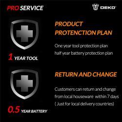 Шуруповерт DEKO 16В 32Нм аккумуляторный для дома (арт. 26-2402044)